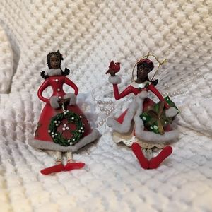 Women With Dangling Legs Ornaments